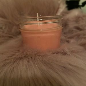 Homemade cinnamon mason jar candles!